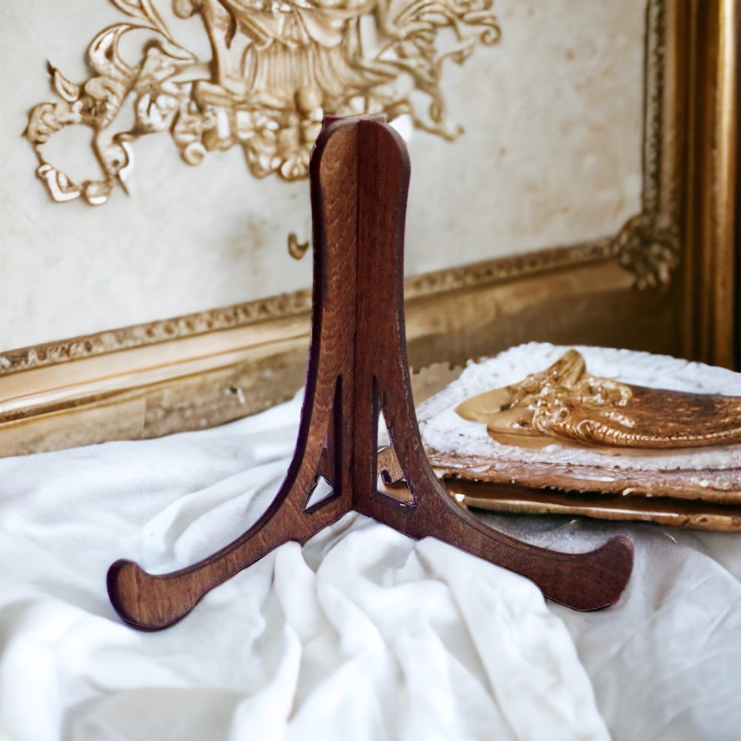 Decoupage Clam Shell Trinket Dish Key West Lighthouse Art